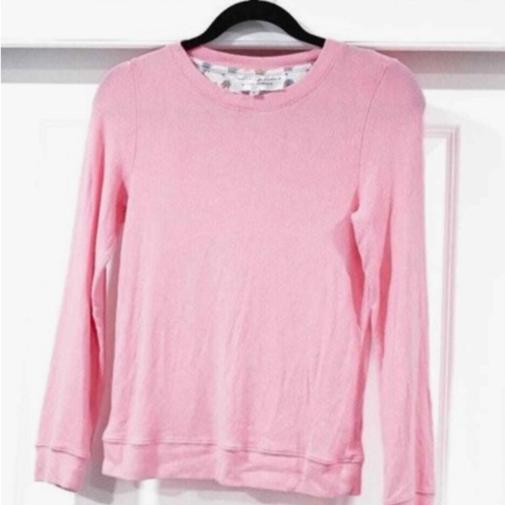 STONEY Clover x Roller Rabbit Ribbed Long Sleeve Top size‎ small pink